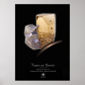 TOPAZ IN QUARTZ POSTER