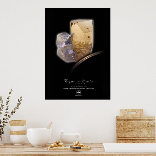 TOPAZ IN QUARTZ POSTER (Keuken)