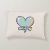 Topaz Mist Figaro accent pillow Kussen (Achterkant)