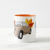 Topaz Mist Figaro coffee mug Tweekleurige Koffiemok (Center)