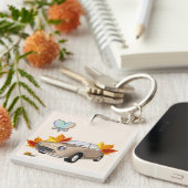 Topaz Mist Figaro key chain Sleutelhanger (Voorkant Rechts)