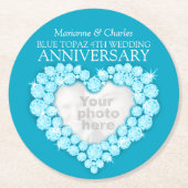 Topaz onderzetters foto's foto's op de vierde trou (Voorkant)