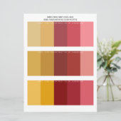 Topaz Ruby Coral Roos Jewel Tone Trouwkleuren (Staand voorkant)