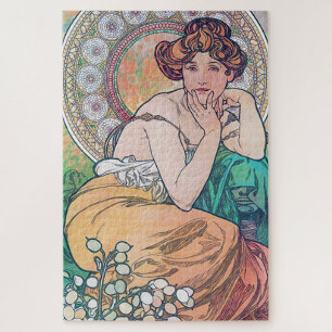 Topaz (vier juwelen), Alphonse Mucha Legpuzzel