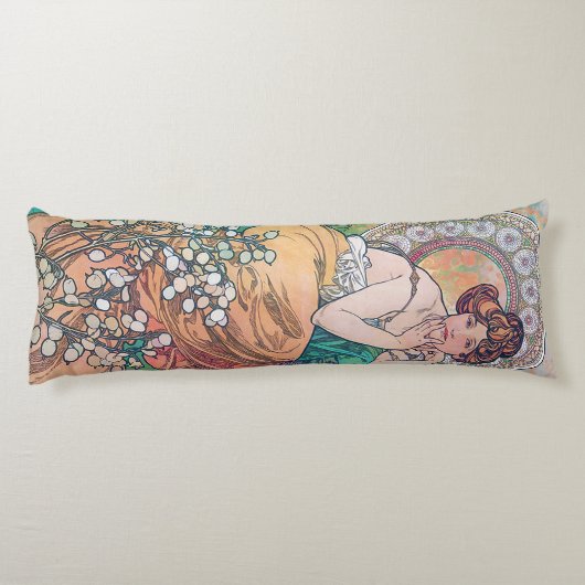 Topaz (vier juwelen), Alphonse Mucha Lichaamskussen (Achterkant)