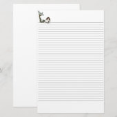 Topazia Lined Stationery Briefpapier (Voorkant / Achterkant)