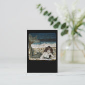 Topazia Mini Print Visitekaartje (Staand voorkant)