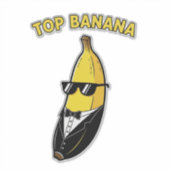 Topbananenstroper is een uitdrukking die in het Ne Sticker (Voorkant)