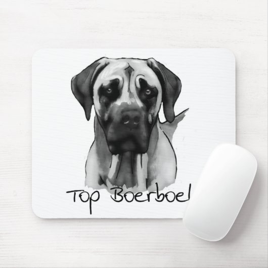 TopBoerboel Mousepad Muismat (Met muis)