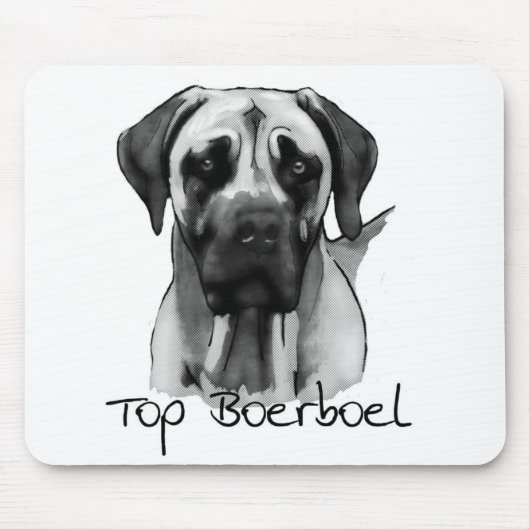 TopBoerboel Mousepad Muismat (Voorkant)