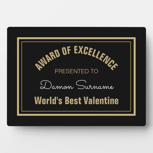 Topcadeau! Best Valentijn tabletop plaque Fotoplaat (voorkant)
