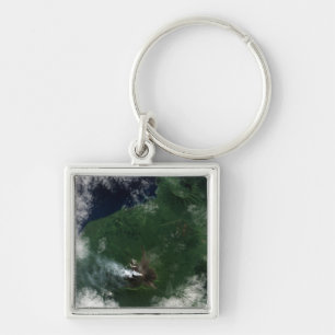 Topconferentie van de Ulawun-vulkaan in Nieuw-Brit Sleutelhanger