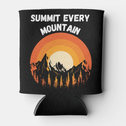 Topconferentie van elke mountainhikergode blikjeskoeler (Voorkant)