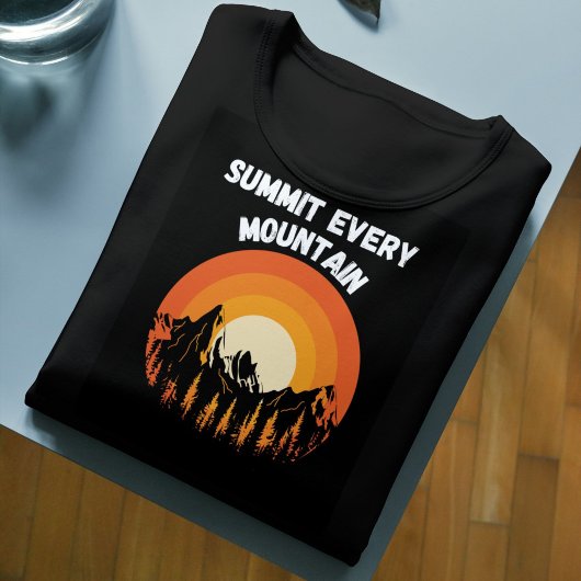 Topconferentie van elke mountainhikergode t-shirt