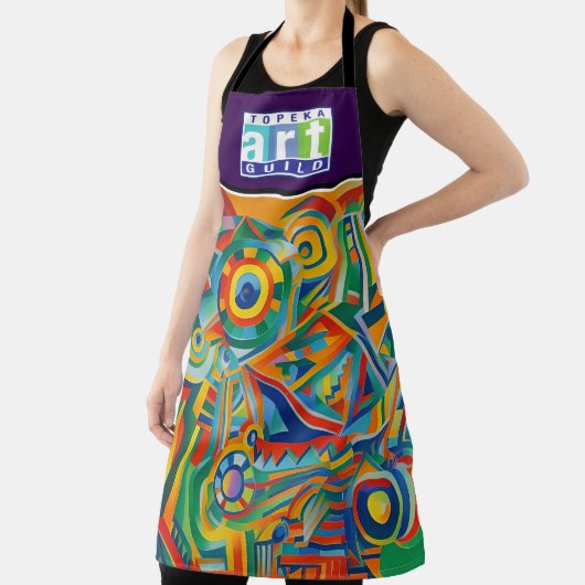 Topeka Art Guild Abstract Schort (Insitu)