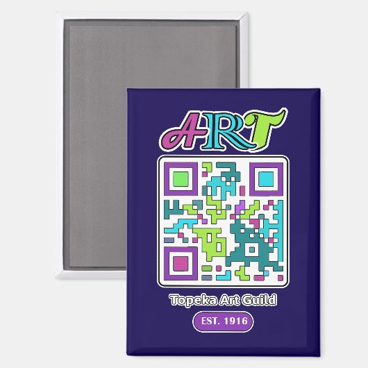 Topeka Art Guild Magnet (Voorkant / Achterkant)
