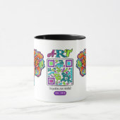 Topeka Art Guild QR Code Mok (Midden)