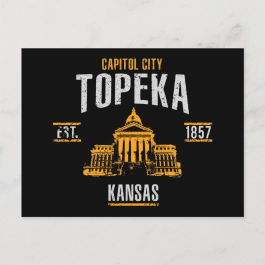 Topeka Briefkaart (Voorkant)