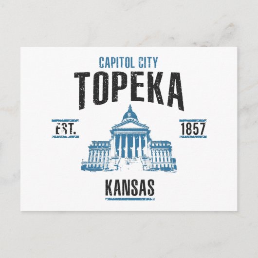 Topeka Briefkaart (Voorkant)