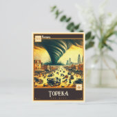 Topeka, Kansas |  Briefkaart (Staand voorkant)