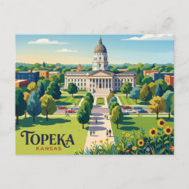Topeka Kansas Briefkaart