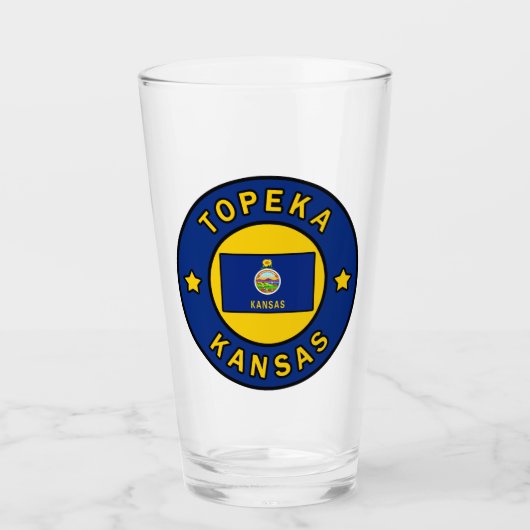 Topeka Kansas Glas (Voorkant)