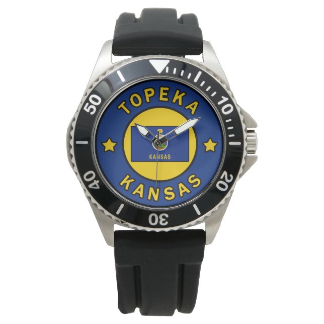 Topeka Kansas Horloge (Voorkant)