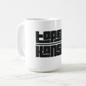 Topeka - Kansas Koffiemok (Voorkant links)