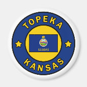 Topeka Kansas Magneet (Voorkant)