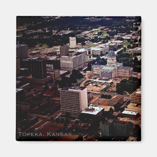Topeka, Kansas Magneet (Voorkant)