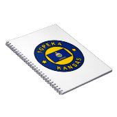 Topeka Kansas Notitieboek (Rechterzijde)