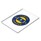 Topeka Kansas Notitieboek (Linkerzijde)