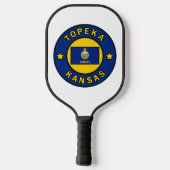 Topeka Kansas Pickleball Paddle (Achterkant)