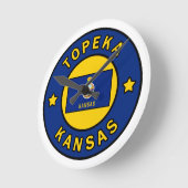 Topeka Kansas Ronde Klok (Hoek)
