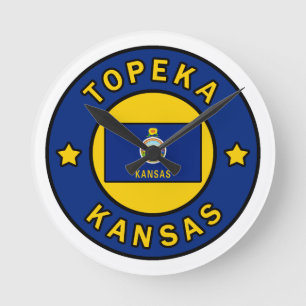 Topeka Kansas Ronde Klok