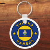 Topeka Kansas Sleutelhanger (Voorkant)
