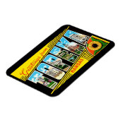 Topeka Kansas stijl met groot lettergreet Magneet (Linkerzijde)