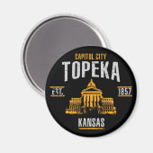 Topeka Magneet (Voorkant / Achterkant)