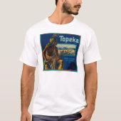 Topeka merk Citrus Crate Label T-shirt (Voorkant)