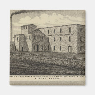 Topeka Starch Worksand Residence of DM Howard Magneet