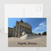 Topeka State Capitol Briefkaart (Voorkant / Achterkant)