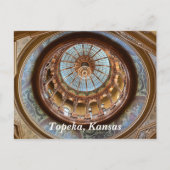 Topeka State Capitol Dome Briefkaart (Voorkant)