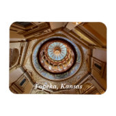 Topeka State Capitol Dome Magneet (Horizontaal)