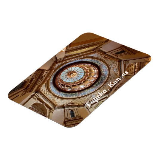 Topeka State Capitol Dome Magneet (Linkerzijde)