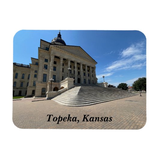 Topeka State Capitol Magneet (Horizontaal)