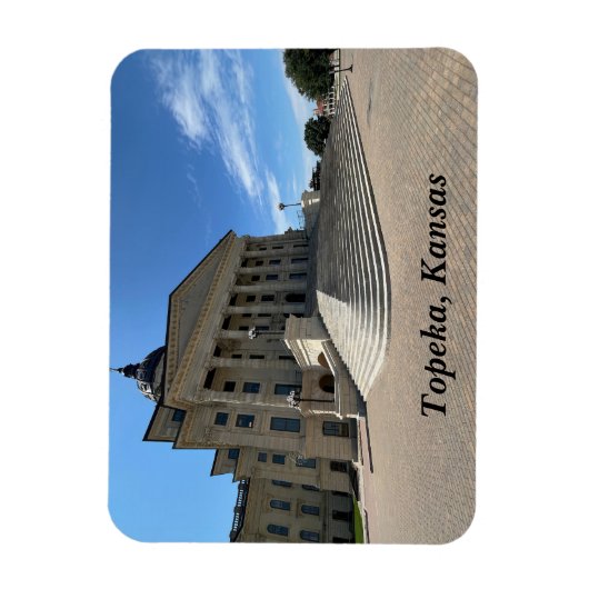 Topeka State Capitol Magneet (Verticaal)