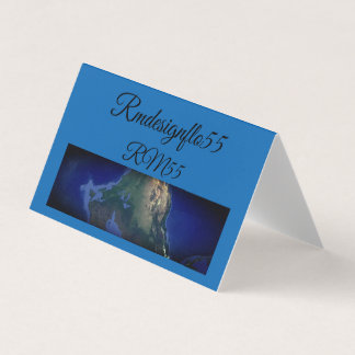 TOPFlow Premium-Visitekaartje op wereldkaart Visitekaartje