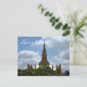 topgolden stupa laos briefkaart (Staand voorkant)