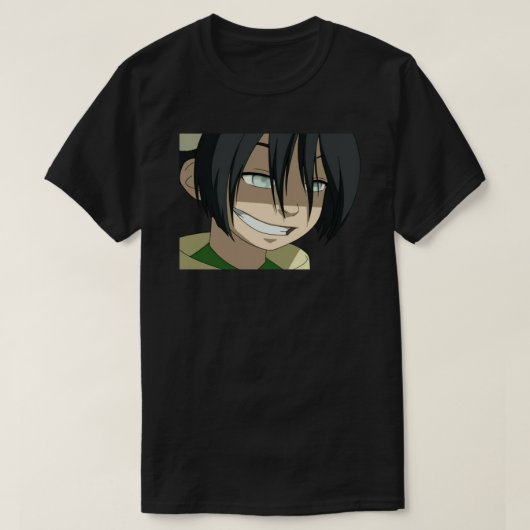 Toph Beifong (Avatar) Sticker.png T-shirt (Design voorkant)