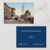 Tophane plein, Istanbul Visitekaartje (Voorkant / Achterkant)